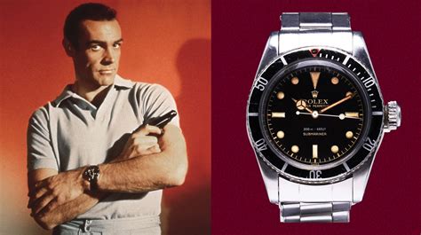 sean connery james bond rolex